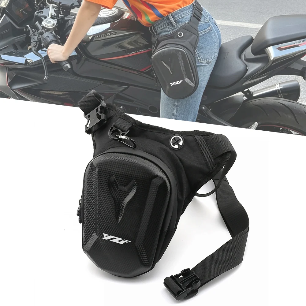 For Yamaha YZF R1 R3 R6 R7 R9 Motorcycle Waterproof Drop Waist Leg Bag Parts YZFR1 YZFR3 YZFR6 YZFR7 YZFR9