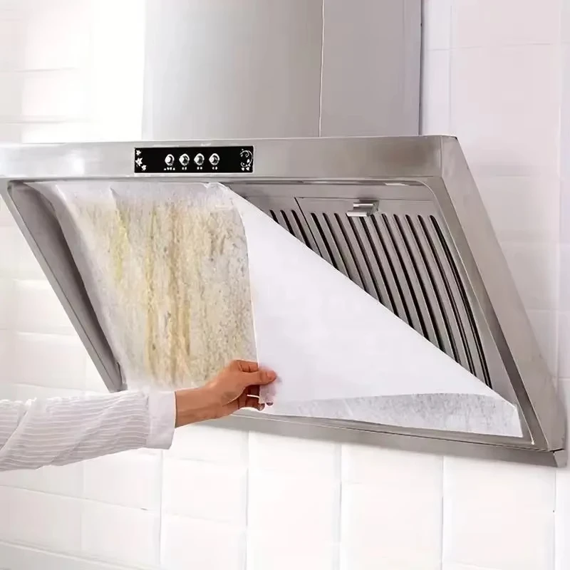 Picture 6: Heavy-Duty Range Hood Filters - Oil-Absorbing Mesh Covers for Kitchen Ventilation, Easy Install