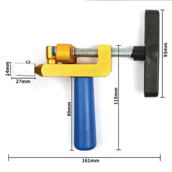 2-In-1 Ceramic And Glass Tile Cutter Portable Construction Hand Tool Diamond Glass Cutter Set For Tile Cutting Professional 5