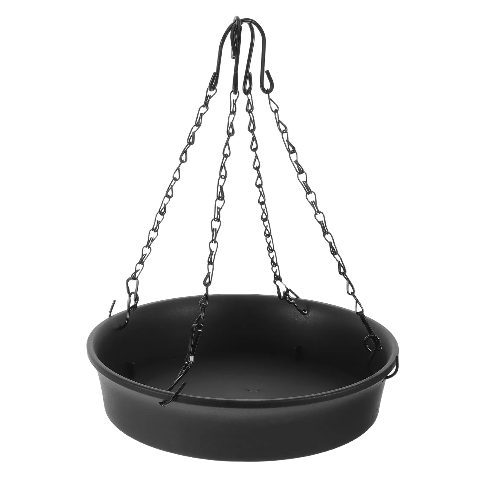 Adjustable Plant Riser Large Inside Tapered Pot Insert 12-18 Inch Height Minimalist Planter Insert Chain Filler for Round Plant