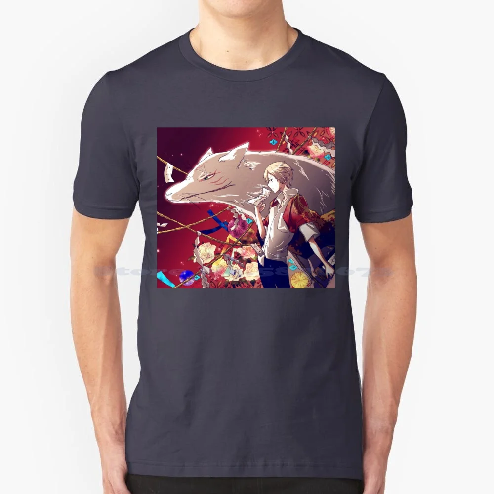 Natsume Takashi T Shirt 100% Cotton Tee Natsume Yuujinchou Takashi Natsume Natori Reiko Tooru Madara Tanuma Nyanko Sensei