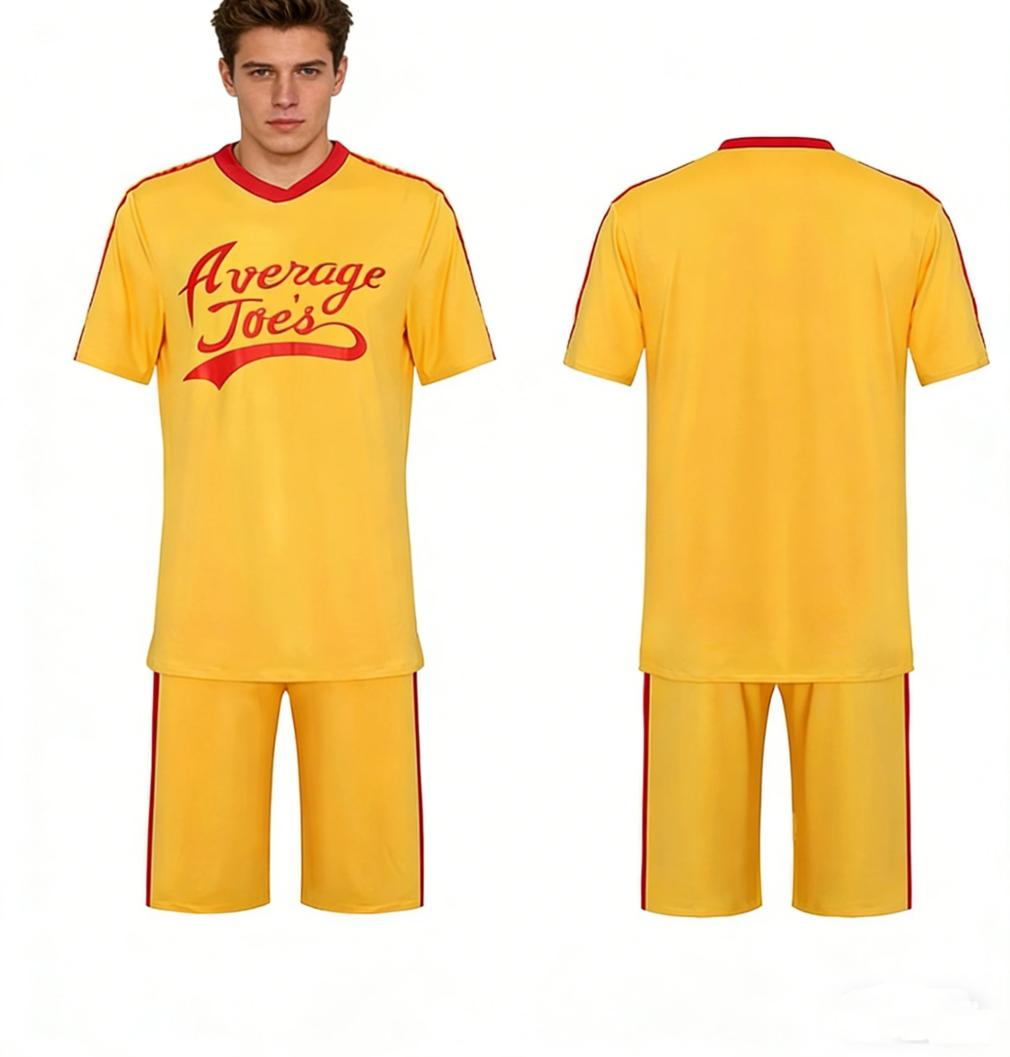 Disfraz de fútbol americano de la caricatura Crazy Dodgeball 2026 para adultos, conjunto de camiseta de Average Joe, una historia de un verdadero perro peón, ropa deportiva de cosplay