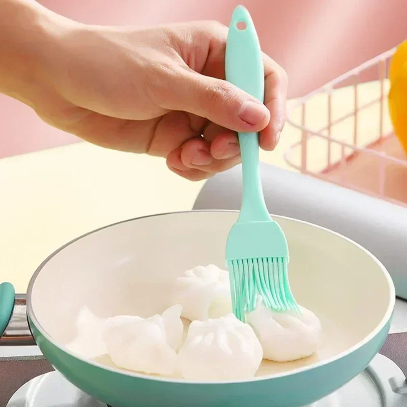 1/3pcs Food Grade Silicone Oil Brush BBQ Barbecue Brush Kitchen Pancake Brush Oil Brush Sauce Brush Kitchen Small Tools