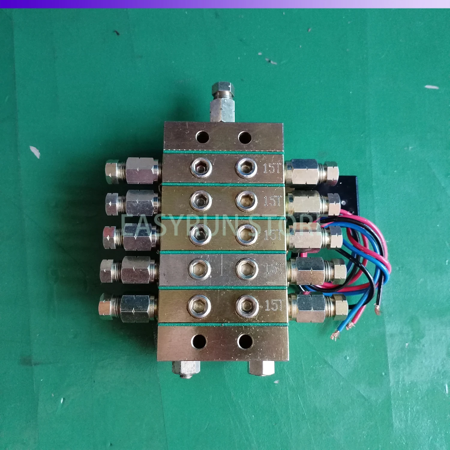N1000 Series 10 Outlets With sensors 250bar Grease Lubrication Distribution Divide Valve For Central Lubrication