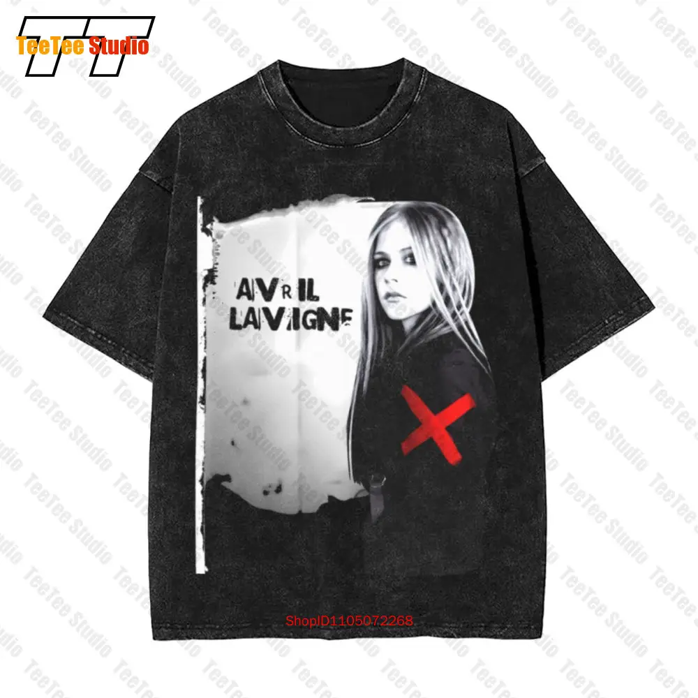 

Винтажная футболка большого размера Avril Lavigne Vintage Tour IXTU