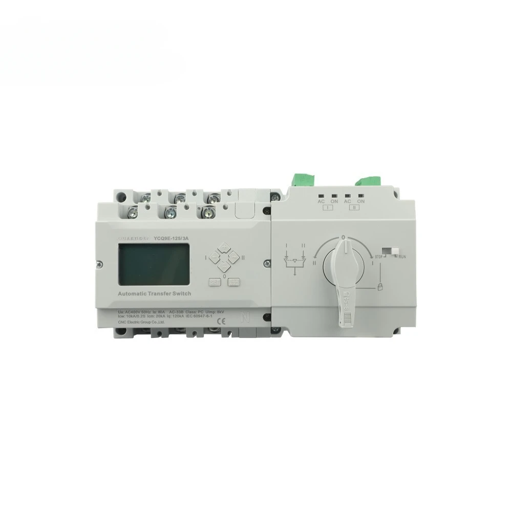 Compact 16A 2P Automatic Transfer Switch for Efficient Power Transfer