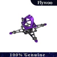 Flywoo Firefly16 18 1S Nano Baby V3 Frame Kit for Micro FPV Drone, Carbon Fiber RC Quadcopter DIY Building Parts with Hardware