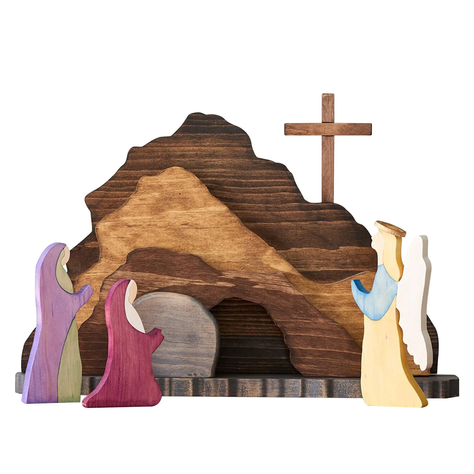 Empty Tomb Represents The Resurrectio Decoration In Easter Scenes Wooden Decorations Decoration Of Family Festival Activities