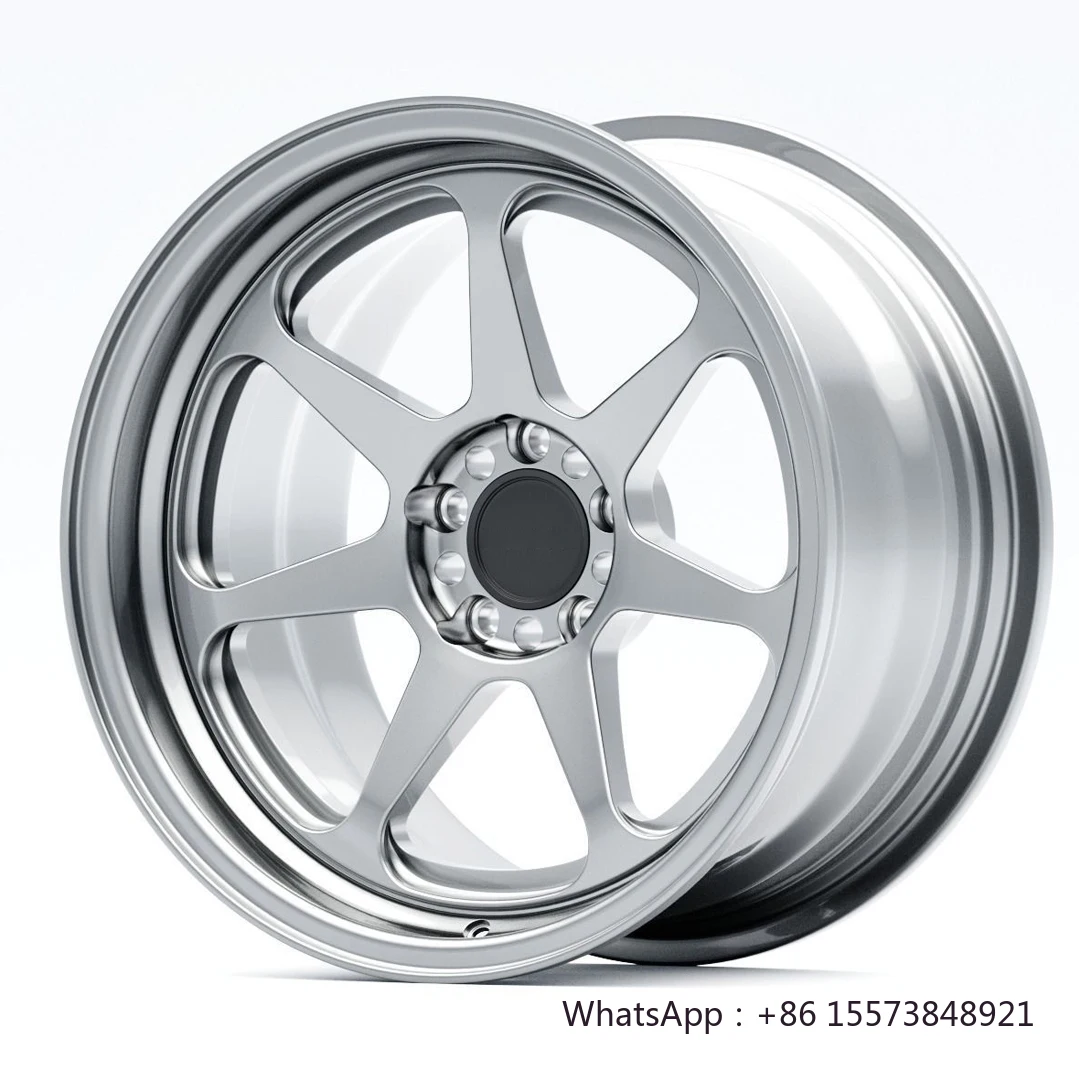 

Forged Deep Dish Concave Wheels for R32 R33 R34 R35 Gloss Silver Sport Style Alloy Rims New Condition 20mm ET