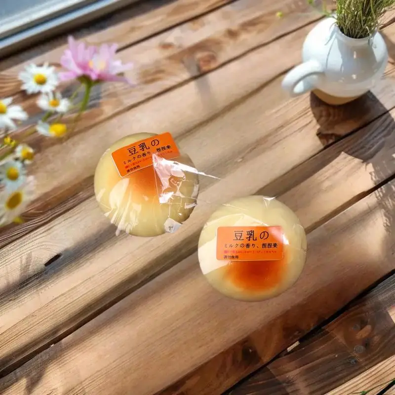 1/2 Pcs Realistic Slow Rising Bread Stress Relief Squeeze Toys, Decompression Gifts for Kids and Adults, Soft and Fun.