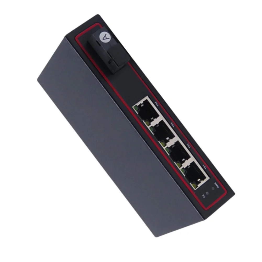 For Uninterrupted Surveillance Gigabit Fiber Transceiver Self Healing Network Solution Electrical Socket Automatic Fault Bypass