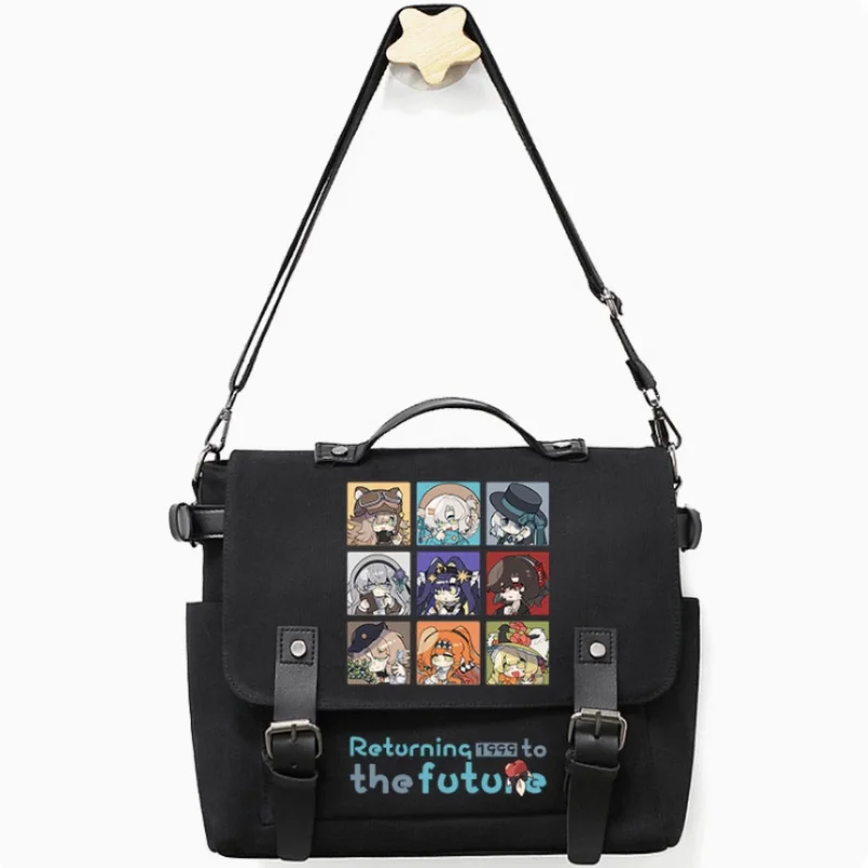 Anime Reverse:1999  Bag Belt Decoration School Bag Fashion Leisure Teenagers Student Messenger Handbag