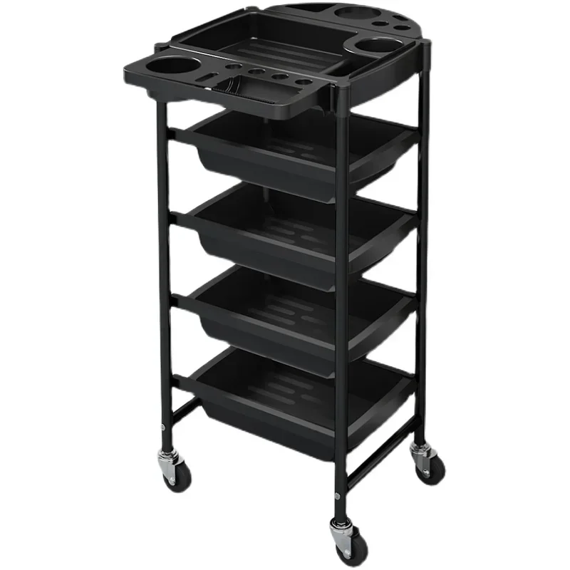 Hairdressing cart, hair salon, tool cart, multifunctional storage rack, hair salon