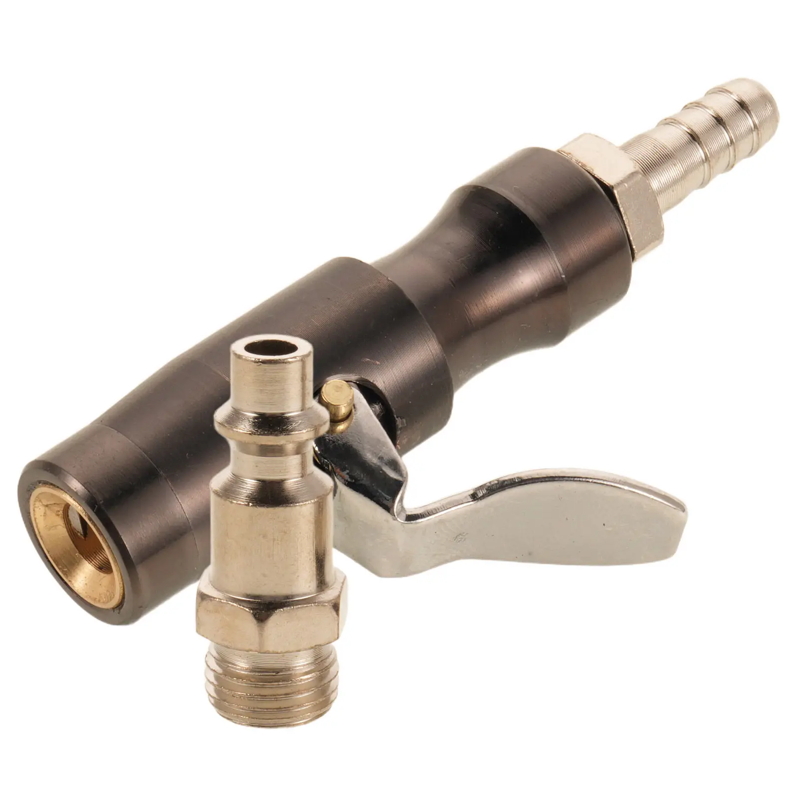 

Locking Tire Chuck Self-Holding Air Chuck Quick Inflation Nozzle Air Compressor Car Tire Pressure Tool Valve Head for Car