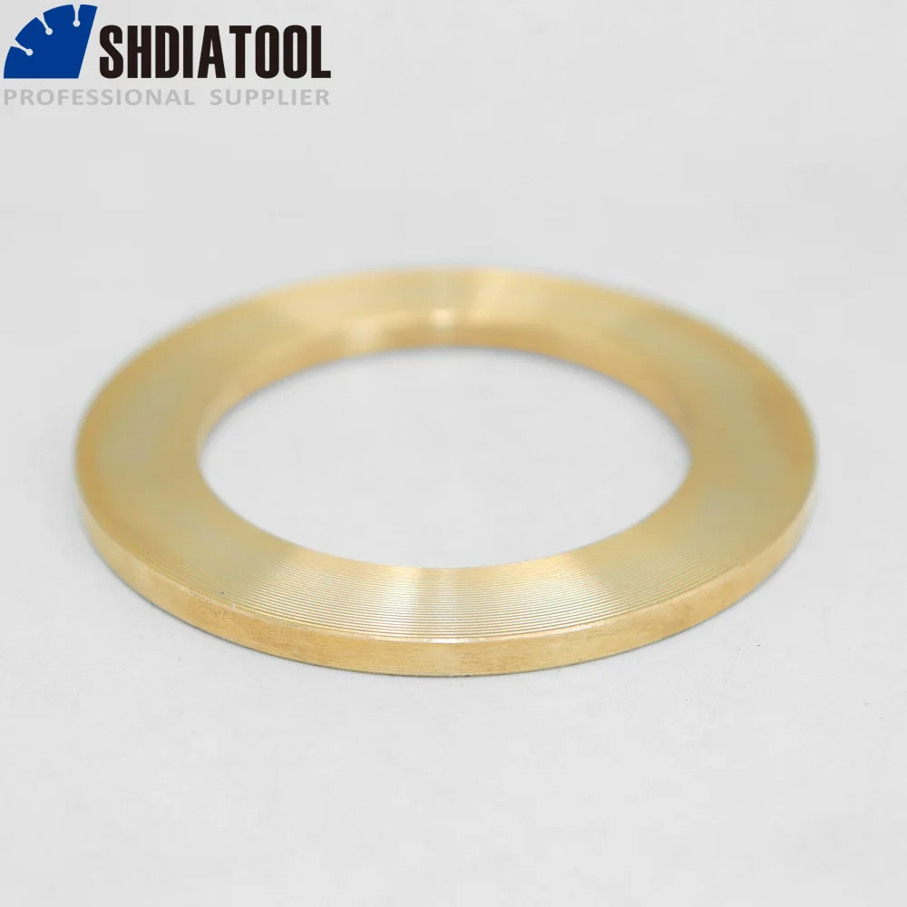 SHDIATOOL-Junta de arandela de cobre para diferentes diámetros, anillo de sello plano, anillo reductor de hoja de sierra, 60mm-40mm, 1 unidad