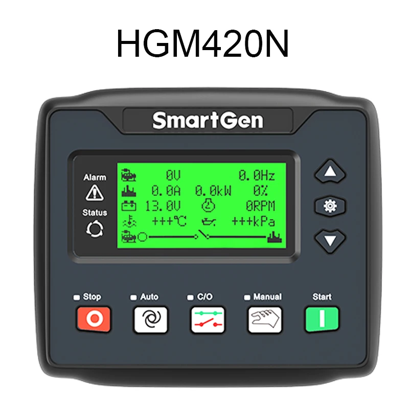 Controlador do gerador hgm420n smartgen gerador de controle módulo hgm420n amf sinal remoto iniciar parar hgm420n