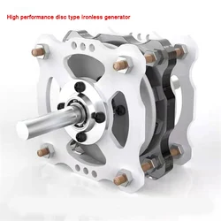 1000W High-power DIY Disc Permanent Magnet Ironless Generator Low Speed High Efficiency Wind and Hydraulic Free Energy 1-20A