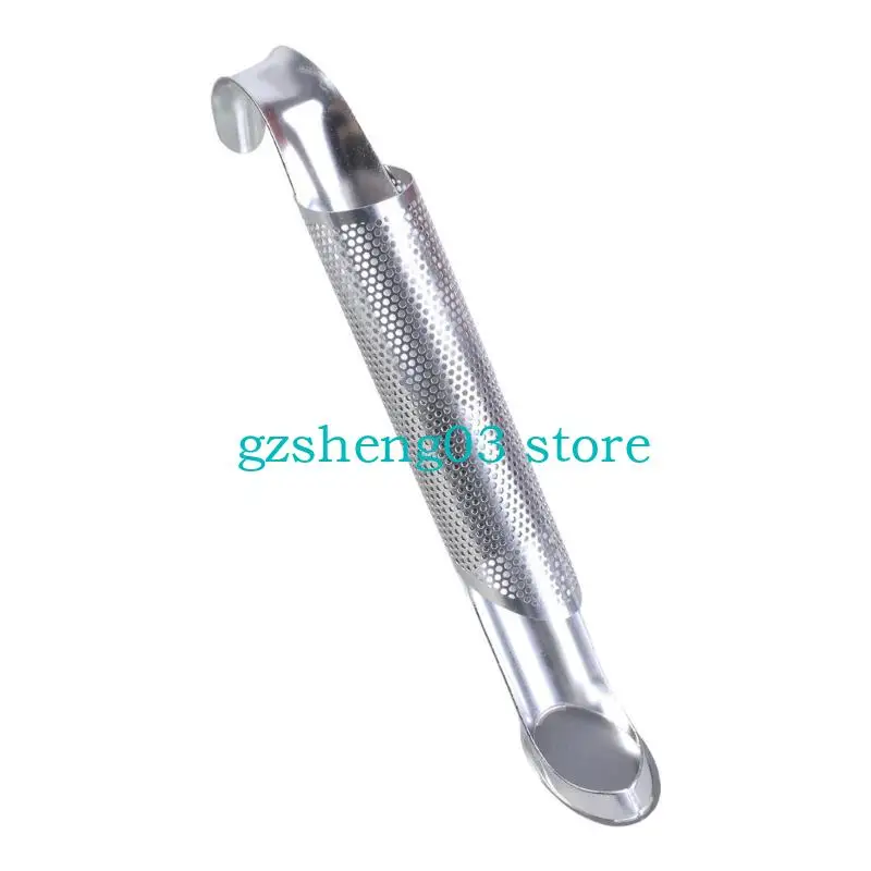 U75C Thép không gỉ Teas Infuser Hang Hang Tay cầm Lá lọc bằng bàn chải