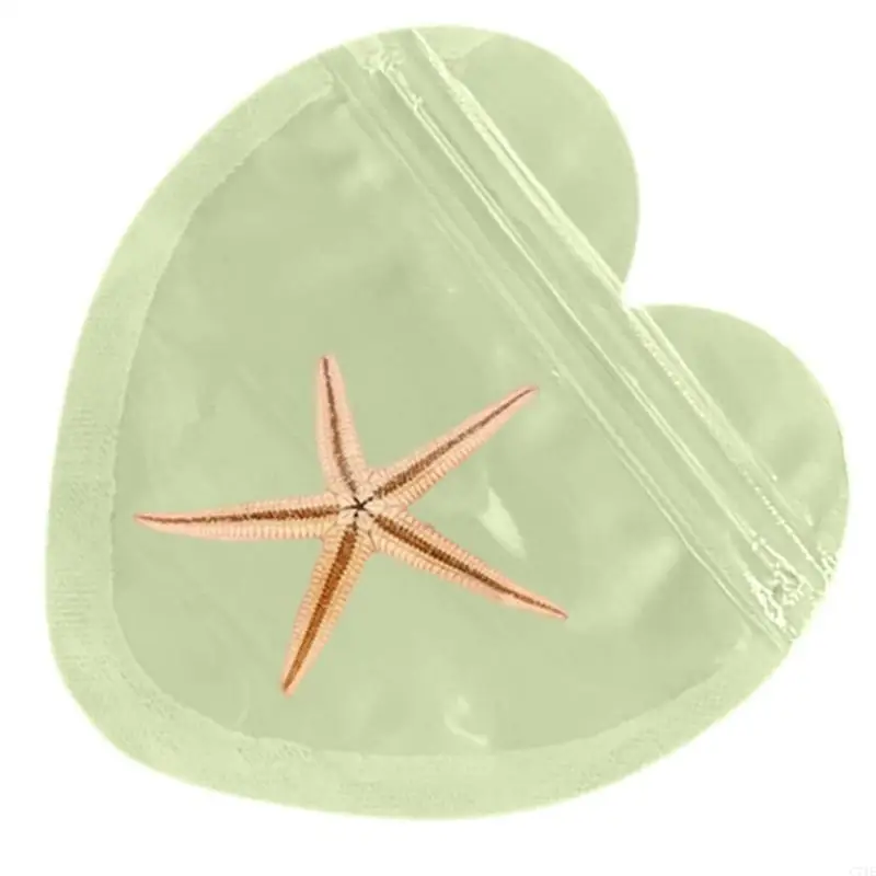 Versatile Heart shaped sealing Bags Trendy Jewelry Storage Bags Stylish for Showcasing Your Accessories
