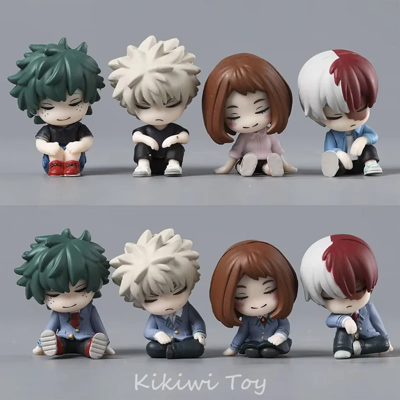 

My Hero Academia Anime Figures Midoriya Izuku Figure Bakugou Katsuki Figurine Todoroki Shoto Ochaco Uraraka Statue Doll Toy Gift