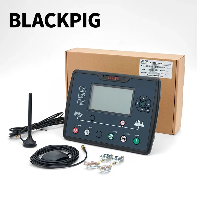 

Lixise LXC6610B-4G Genset GPS Remote Auto Start AMF Controller With Network Communication Control Module