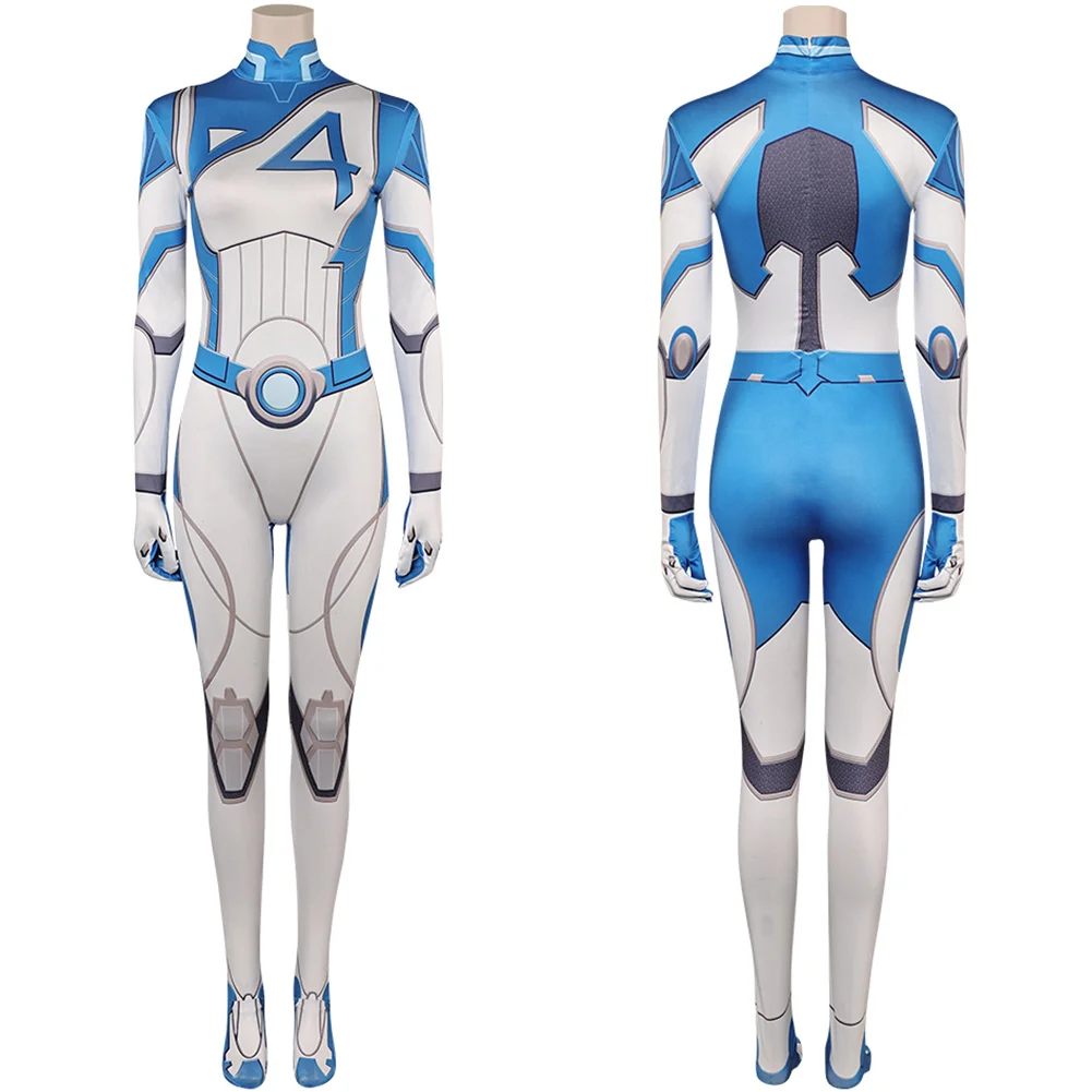 Susan Storm/Reed Richards Cosplay Bodysuit Movie Rivals Fantastic Cos Fourth Costume Psylocke Outfits Halloween Carnival Suit image 4