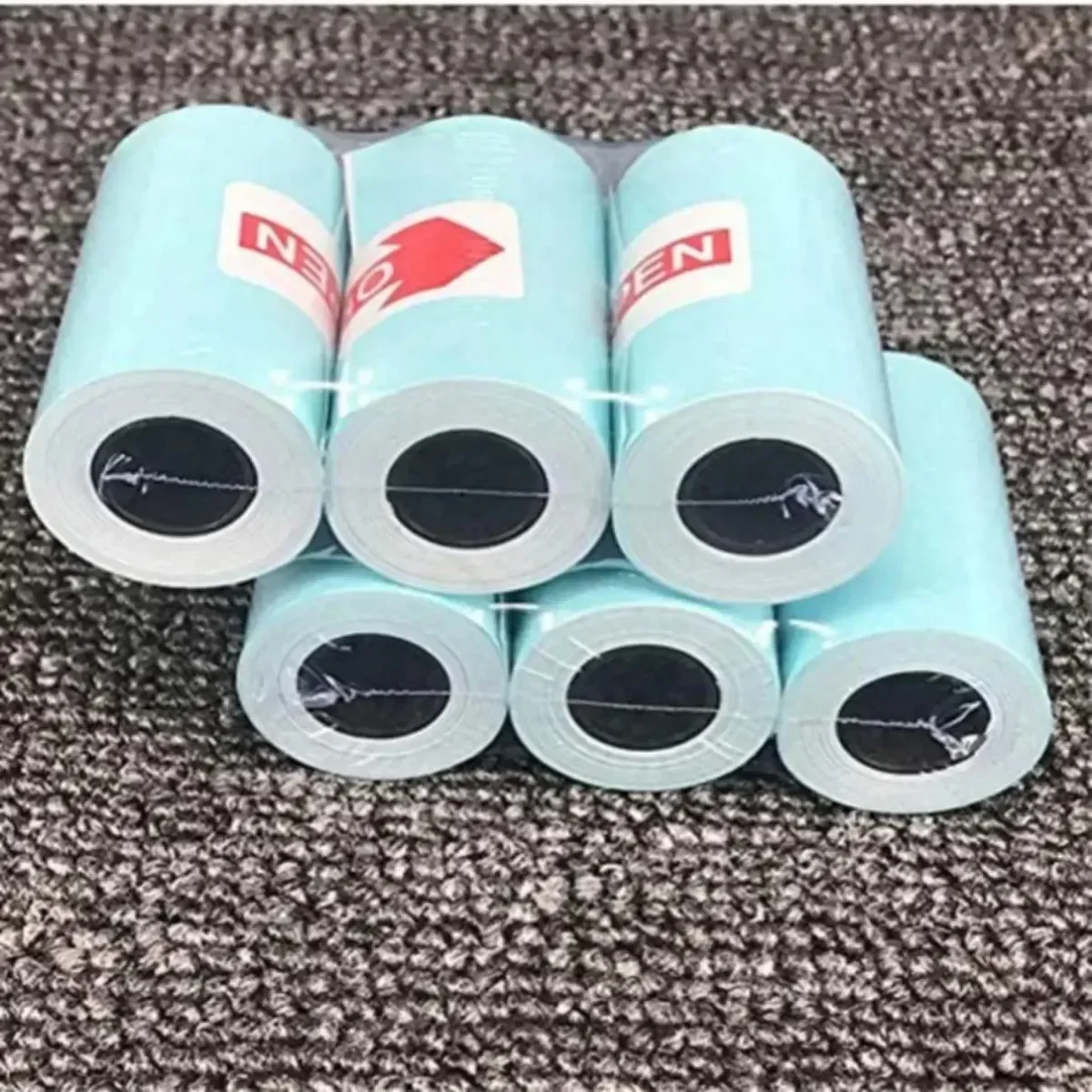 Thermal Paper Stickers 57mm Roll For Mini Portable Printer Color Sticker Label Receipt Photo Paper Safe Free BPA Smooth Printing