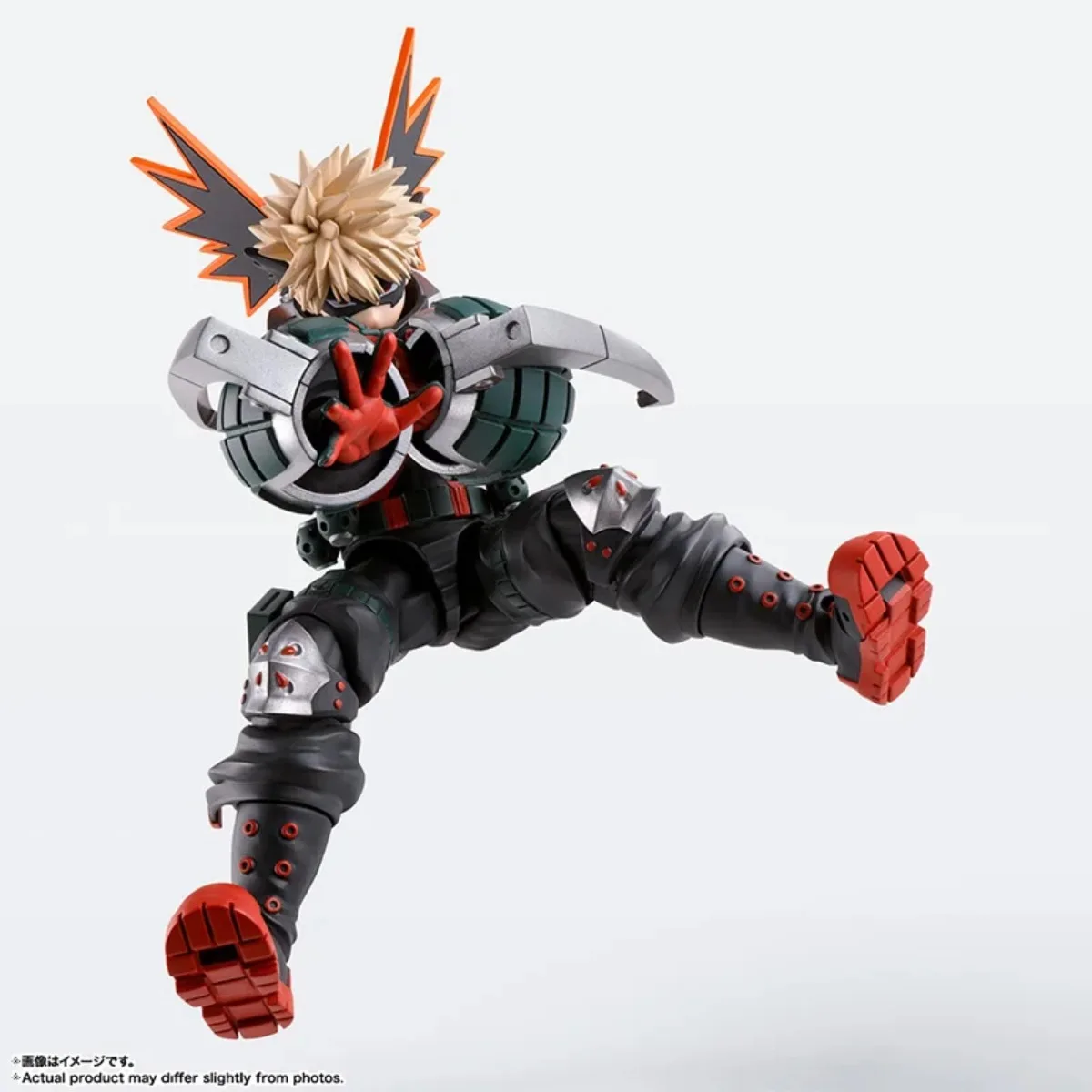 حقيقية بانداي الأصلي بطلي الأكاديمية نموذج لجسم أطقم SHF شخصيات كرتونية Bakugou Katsuki عمل نموذج اللعب هدية الكريسماس #4