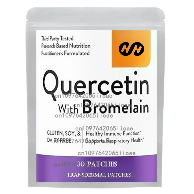 

Quercetin with Bromelain Transdermal Patches - 30 Patches One Month Supply