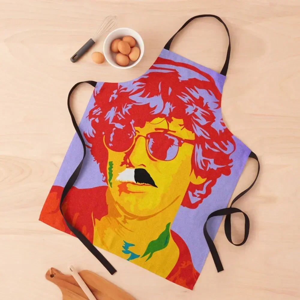 

Charly garcia art Apron For Kitchen for kitchen useful Kitchen Kawaii Accessories For Man Apron