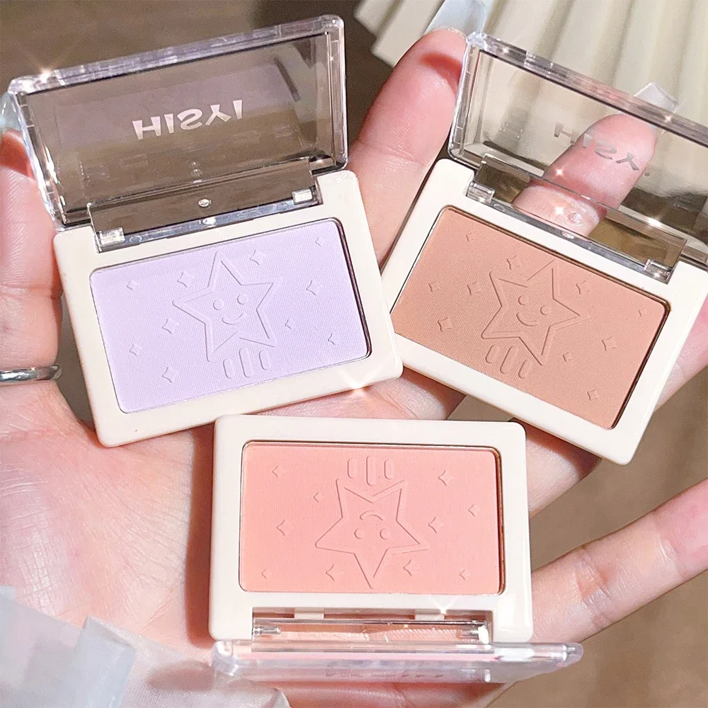 Blush di alta qualità – Stili multicolori Bagliore sano Contouring naturale Look giovanile Trucco acquerello per una vitalità perfetta