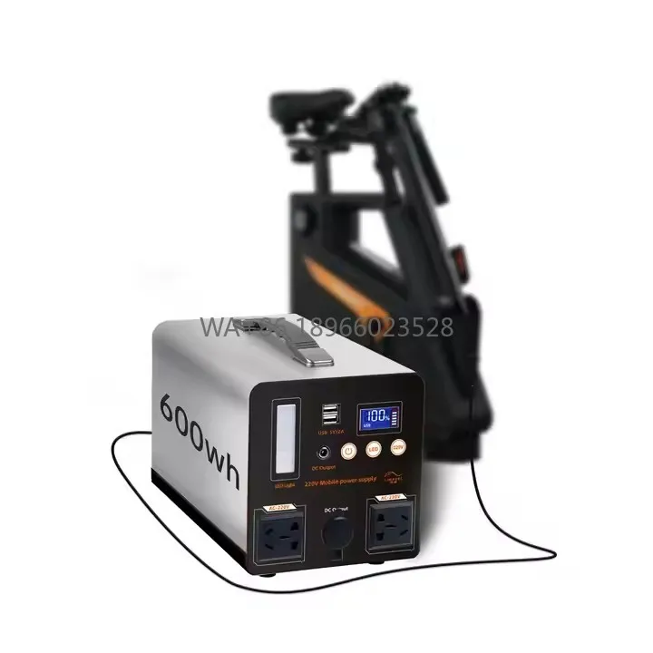 

Travel Lithium Battery Mobile Emergency Power Bank Supply System 600w Outdoor Portable Suitcase Solar Energy Storage heat sink