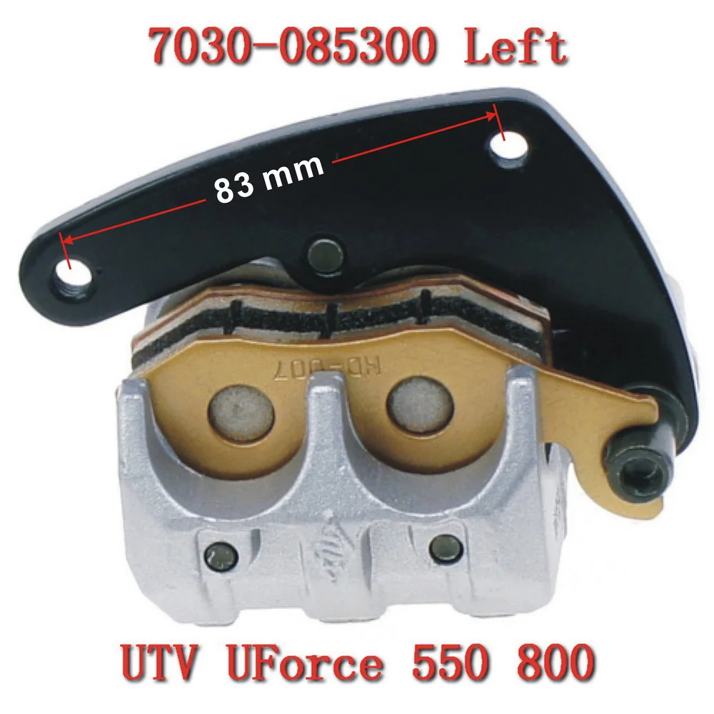 

Original Front Brake Left Caliper - Sintered Pad 7030-085300 For CF Moto CForce UForce 550 500UU 800 UTV Accessories moto part