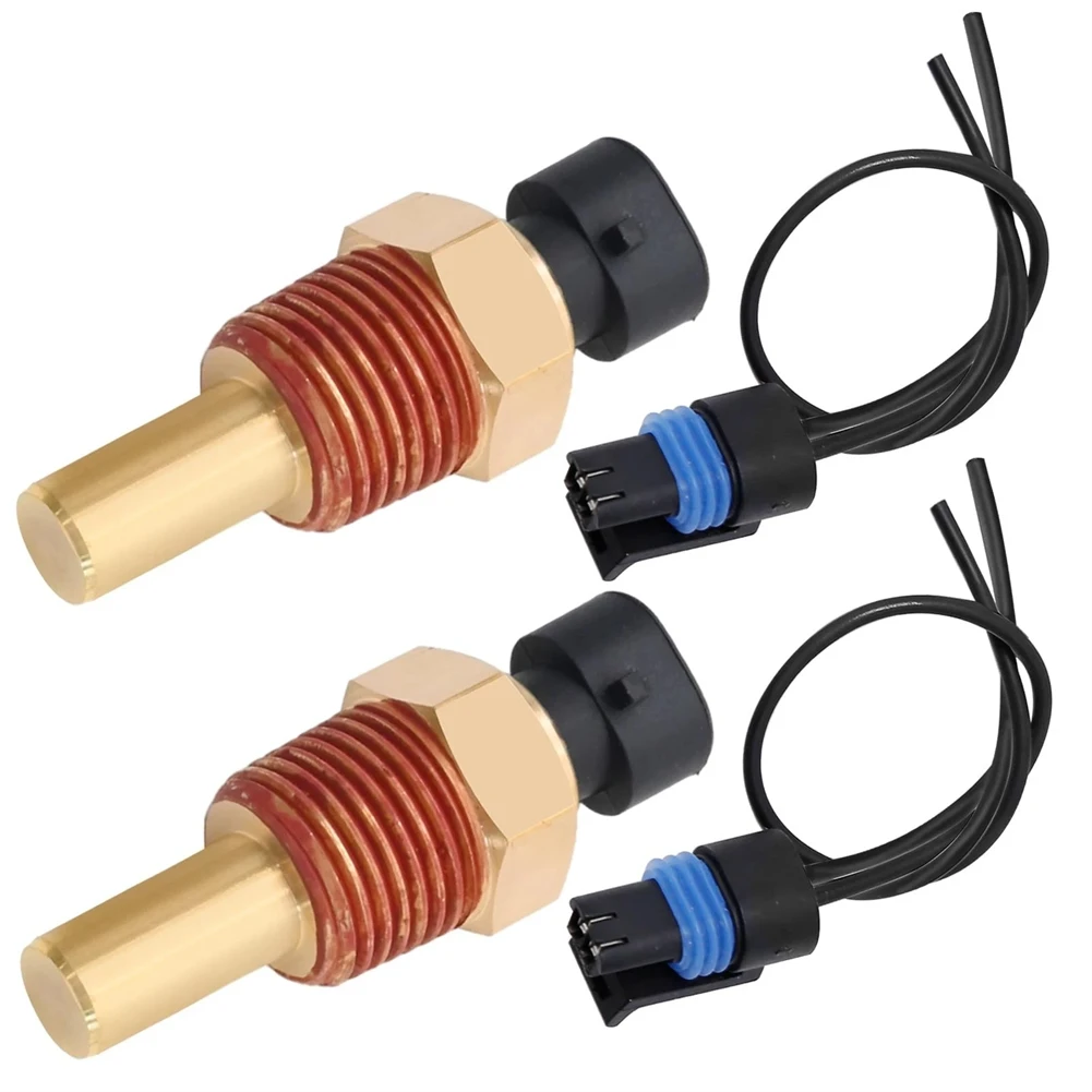 2PCS 505-5401 For Peterbilt 379 2000-2007 For Kenworth T600A For T800 Model 1987-2007 Differential Oil Temperature Sensor