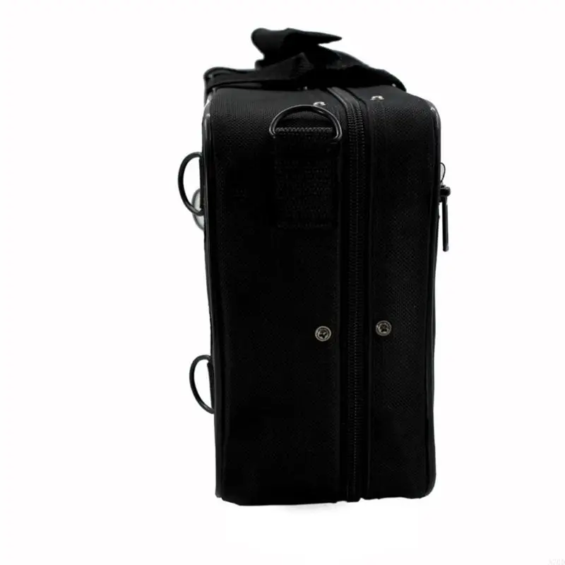 

Foam Padded Oxford Cloth Clarinet Storage Bag with Handle Strap Waterproof Black Clarinet Box Instrument A70D