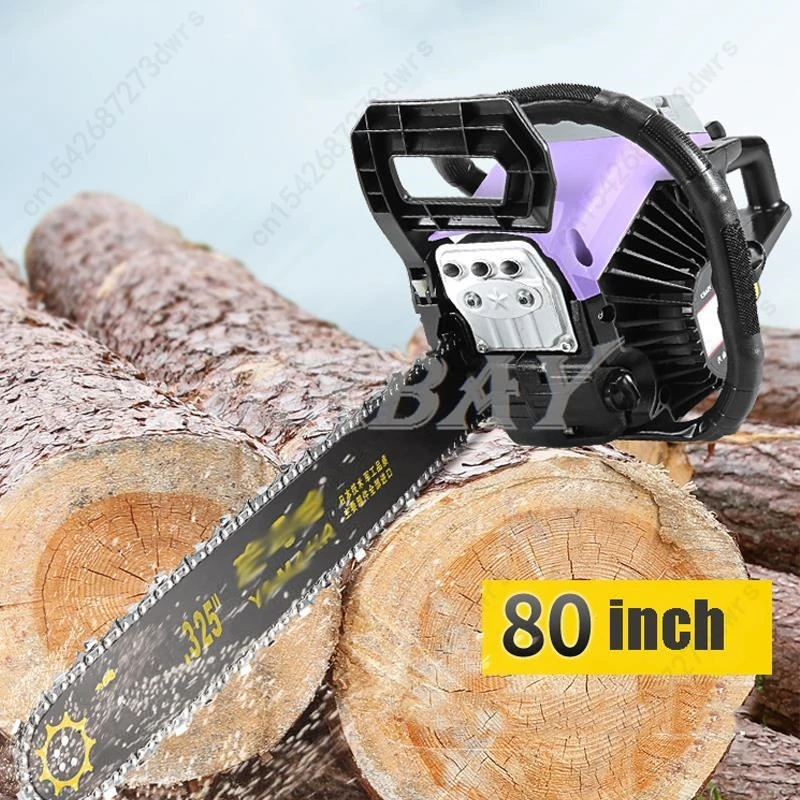 Gasoline Chainsaw Chainsaw 2 Stroke Petrol chainsaw Professional Logging Chain Saw High-power Cutting Tools