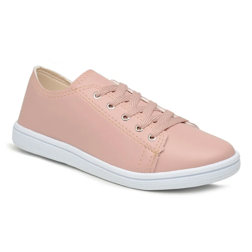 Tênis Feminino Casual Stiloclub Cano Baixo Conforto Dia the Dia Confortável