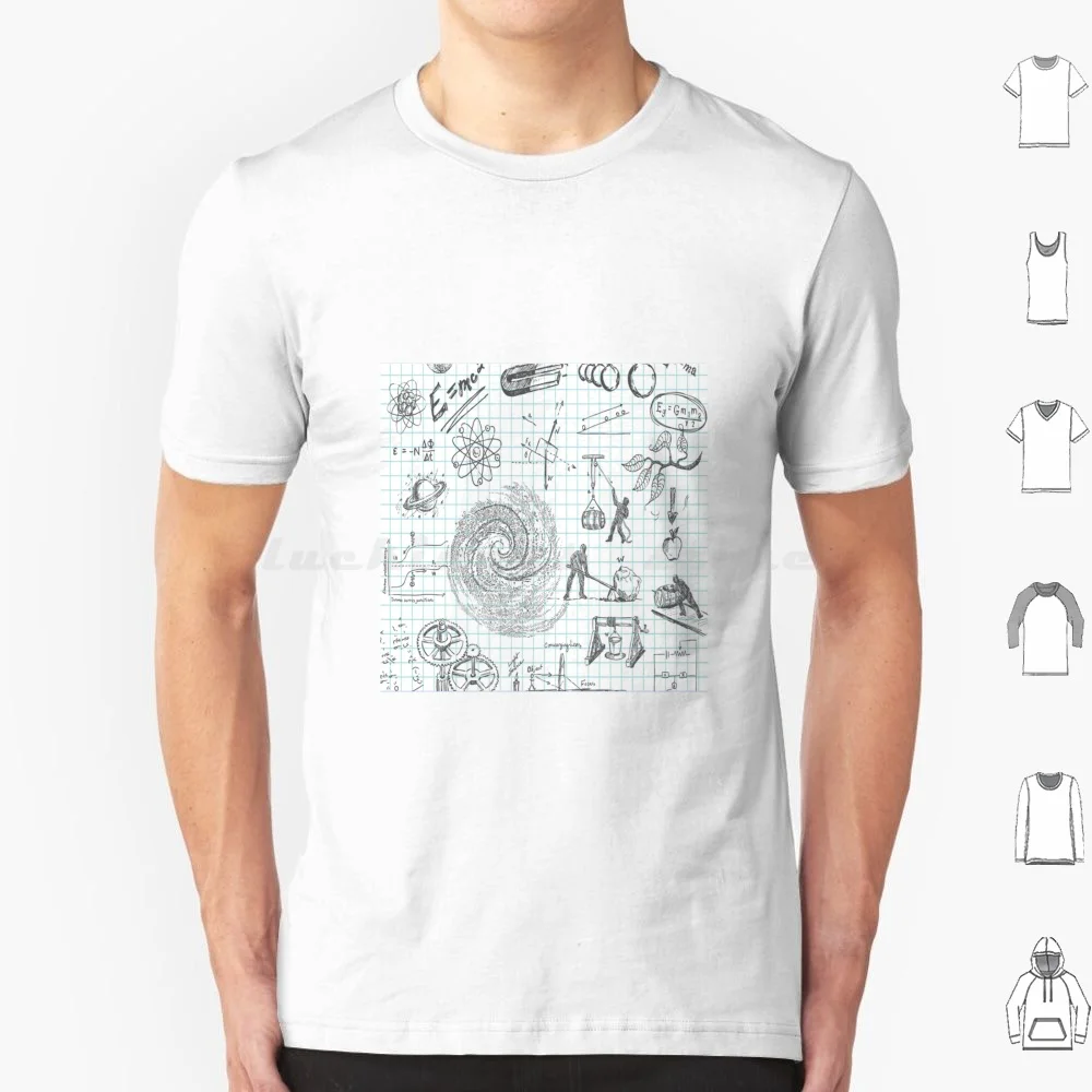 Physics Ideas T Shirt 6xl Cotton Cool Tee Math Science Mathematics Maths Geek Nerd Physics Funny School Chemistry Engineering