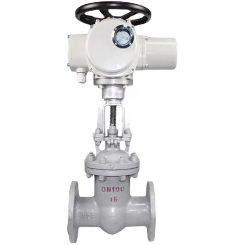 Manufacturer wholesale Stainless Steel Multi-Turn Electric Actuator Water Gate Valve Intelligent switch electric gate valve