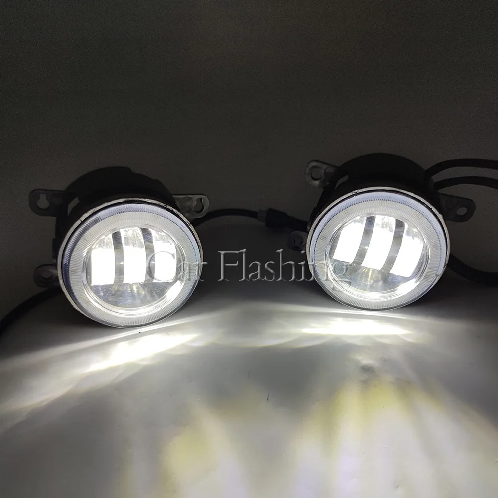 For Honda Fit ENVIX City Civic crider GREIZ fog light accessories modification angel eye light,Car modification fog lights