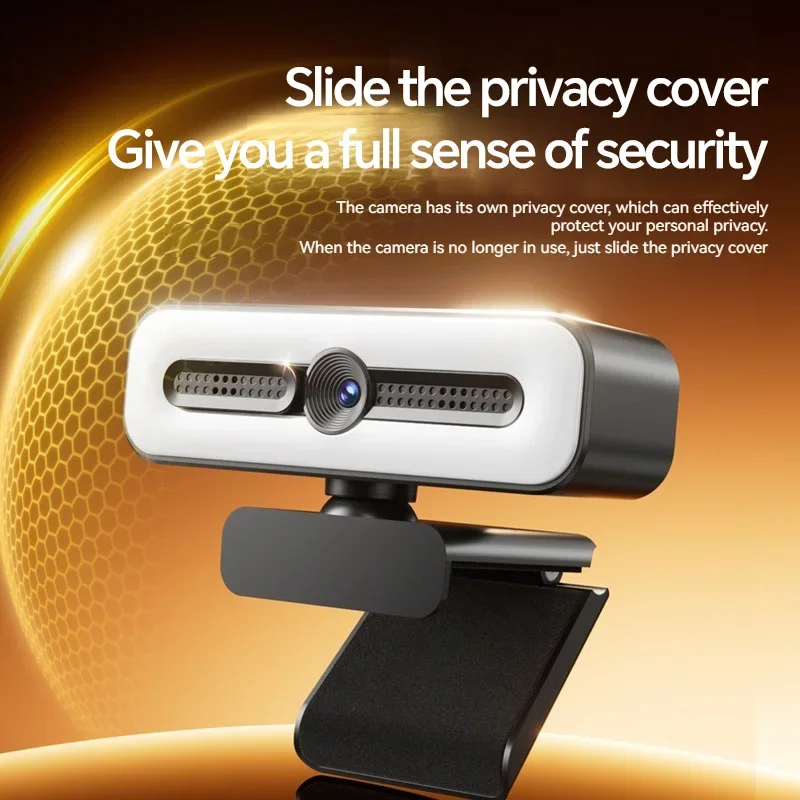 Xiaomi Q19 4K Luce di riempimento Webcam 2K Messa a fuoco automatica Filtro di bellezza Fotocamera 1080P Full HD Webcam per PC/laptop con microfono per Live 2025