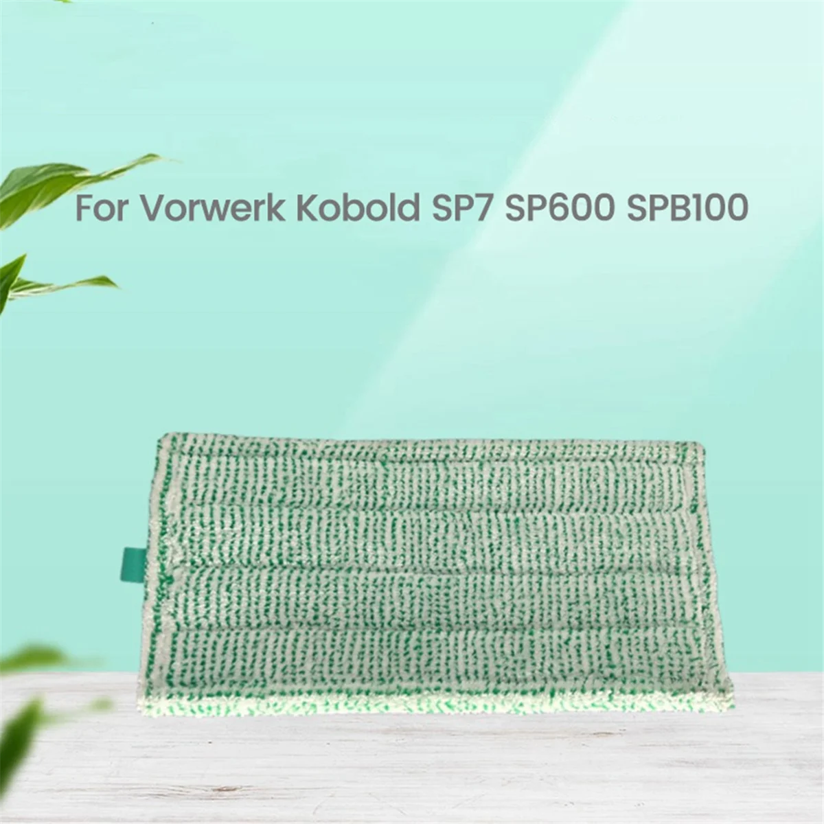 Retail! 4PCS Mop Cloth for Vorwerk Kobold SP7 SP600 SPB100 Vacuum Cleaner Replace Microfiber Cleaning Cloths Reusable Washable