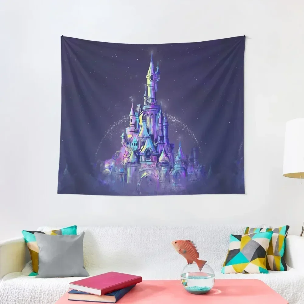 

Magic Princess Fairytale Castle Kingdom Tapestry Kawaii Room Decor House Decoration Wallpaper Bedroom Tapestry