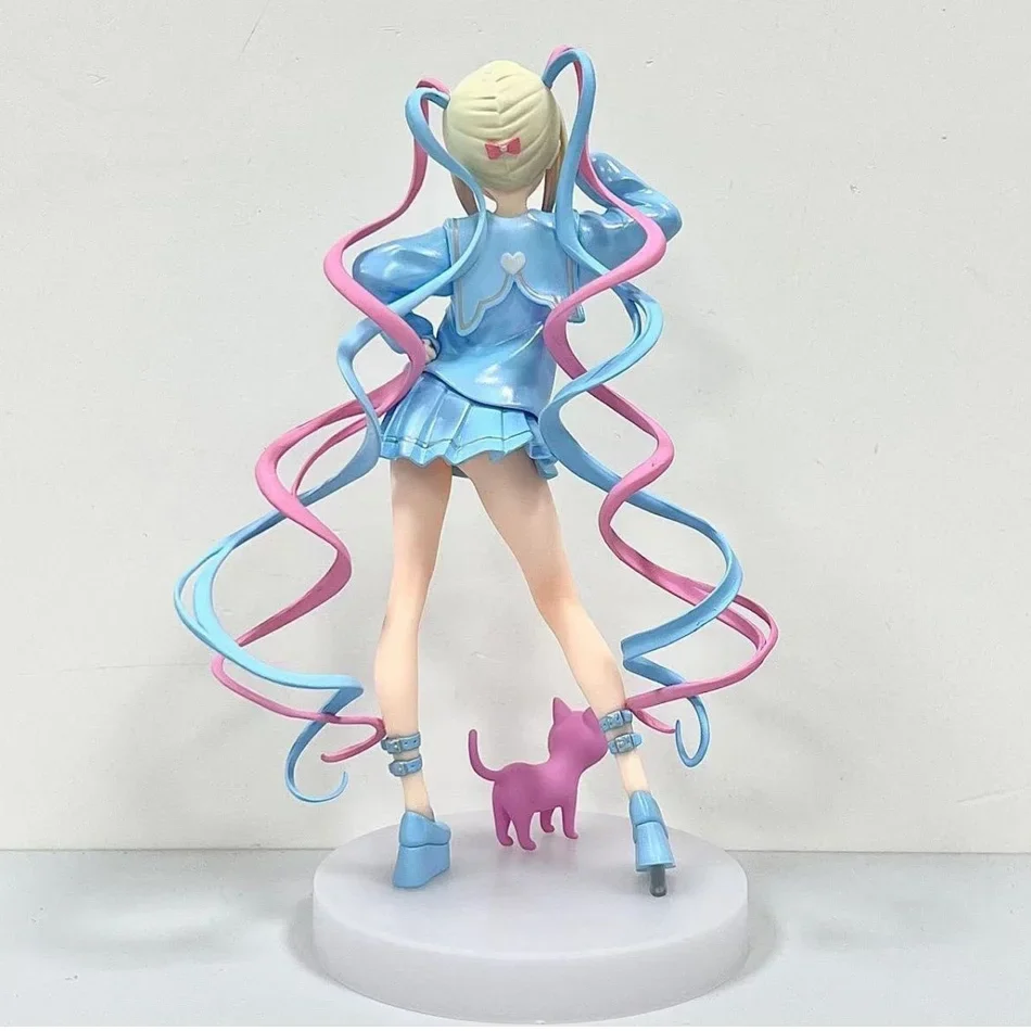 Anime Super Sky Sauce Soft Cute Vivid Cartoon Characters Action Figures Virtual Uploader PVC Collection Model Ornaments Toys view 4