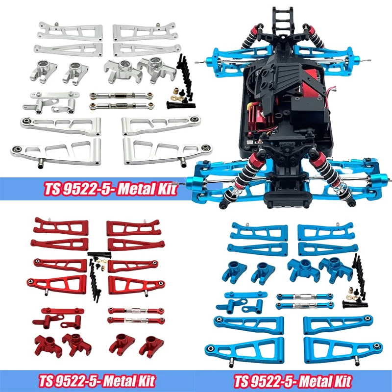 

9522 PRO 85KM/H or 55KM/H High-speed RC Car BrushlessMetal Upgrade Kit Parts Four-wheel 1:16 Boy's Toy Steering Device Pull Rod