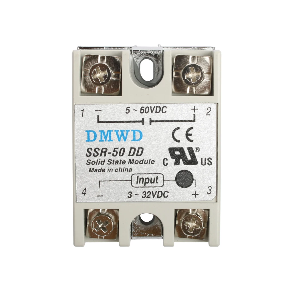 Relais à semi-conducteurs SSR-10DD SSR-25DD SSR-40DD SSR-50DD SSR-80DD, TOP marque, en fait 3-32 DC à 5-60 DC SSR