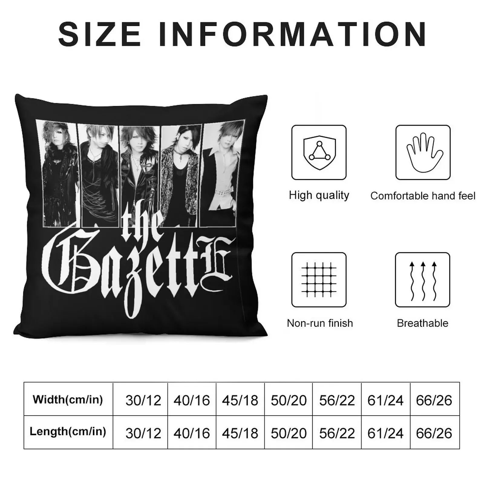 gambar gazette Throw Pillow luxury sofa pillows Decorative Sofa Cushions pillow