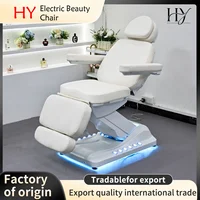 Electric Beauty Care Bed Facial Hydrotherapy Chair Hair Transplant Chairs Medical Beds Massage Table SPA Furniture 5