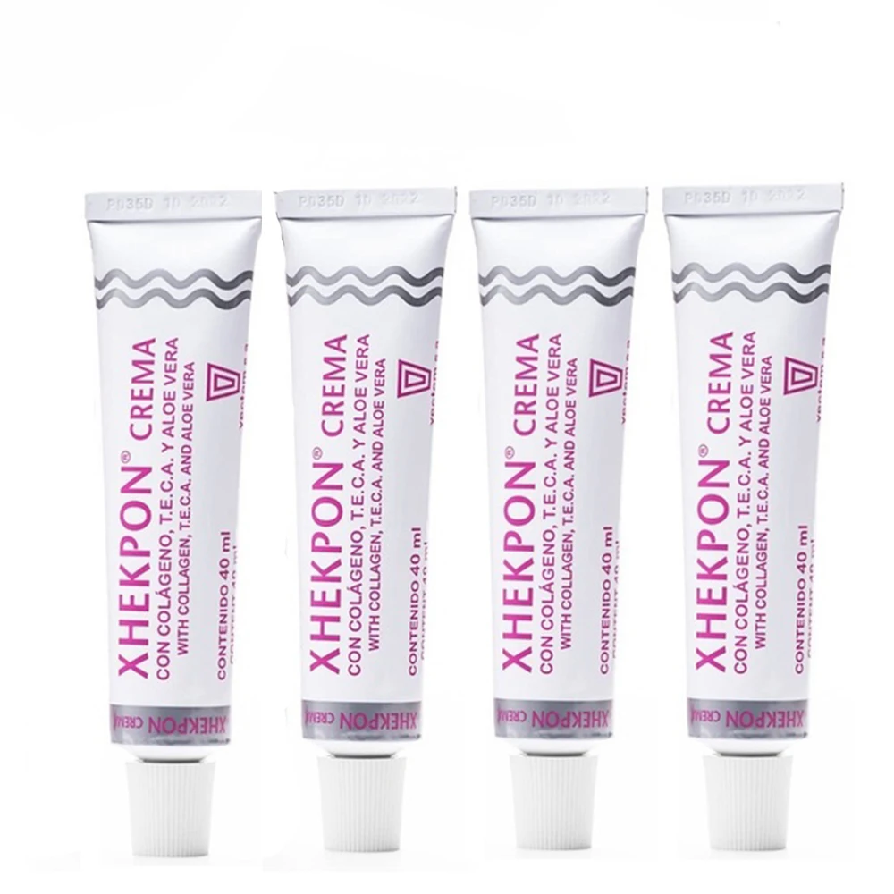 4PCS  Neckline Crema Face And Neck Cream Spanish Neckline Cream Wrinkle Smooth Firming Anti Aging Cream Beauty Skin Care