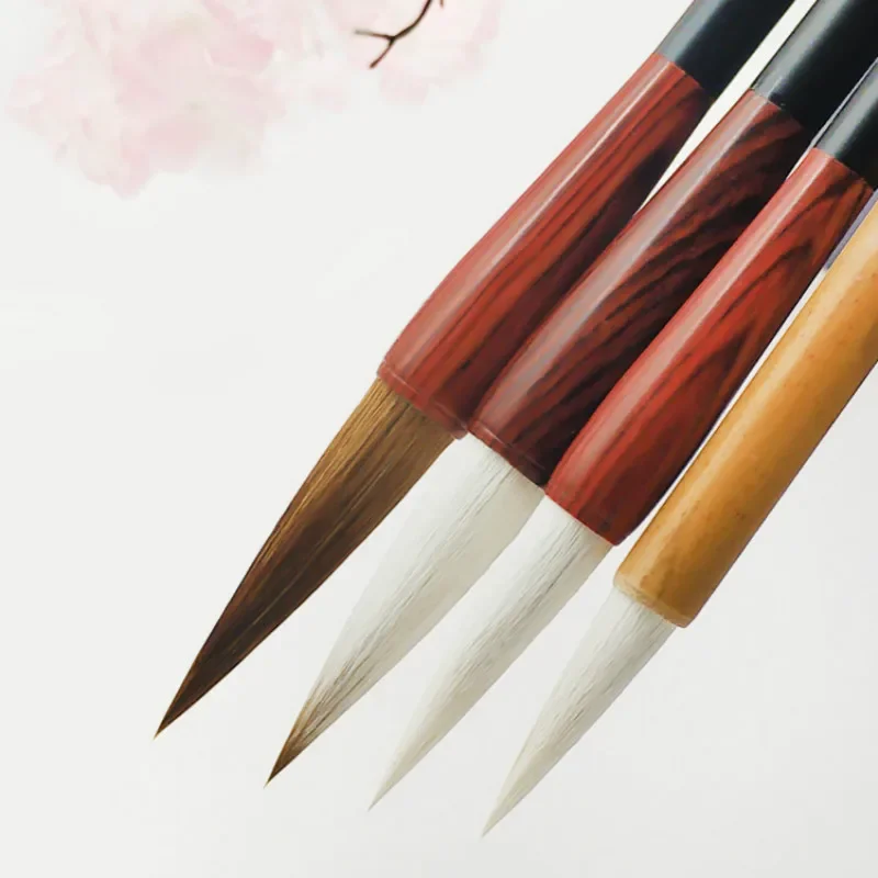 

Weasel Hair Painting Calligraphy Brushes 3pcs/set Chinese Painting Brushes Huzhou Children Calligraphy Brush Pen Tinta China